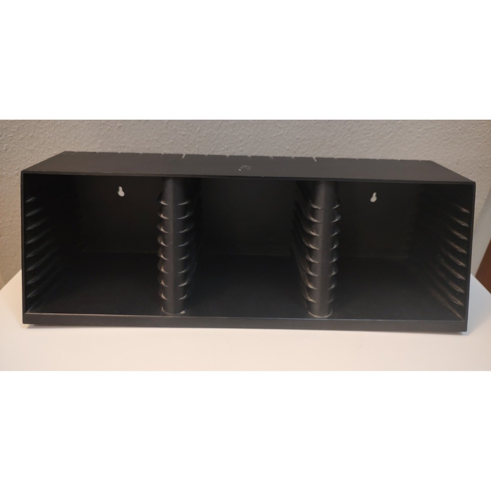 Laserline CD Rack Stores 24 Single CDs + 3 Double CDs Wall Mount Storage Stand